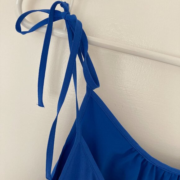 Madewell tie strap blue sundress 12 - Picture 10 of 16